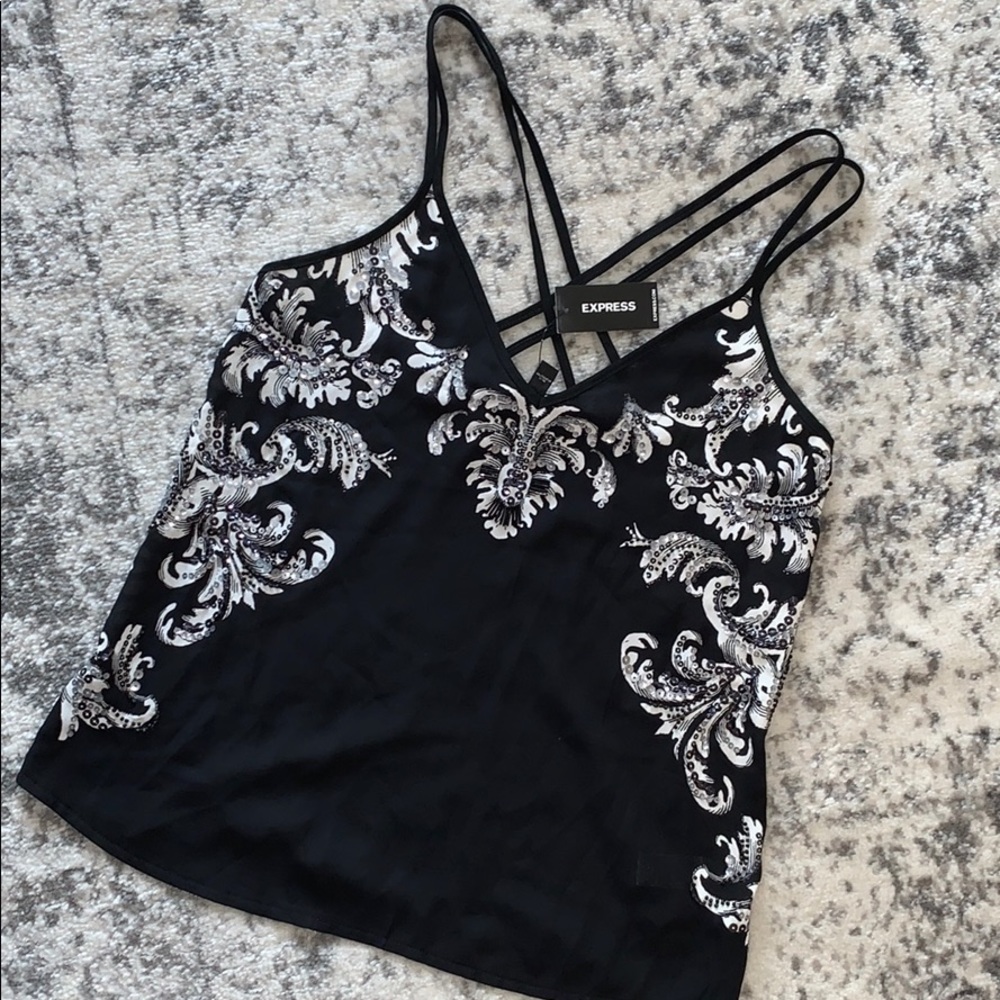 NWT Express Sequin Tank/Cami